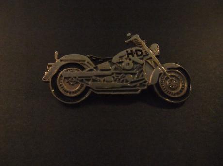 Harley- Davidson motor zilverkleurig